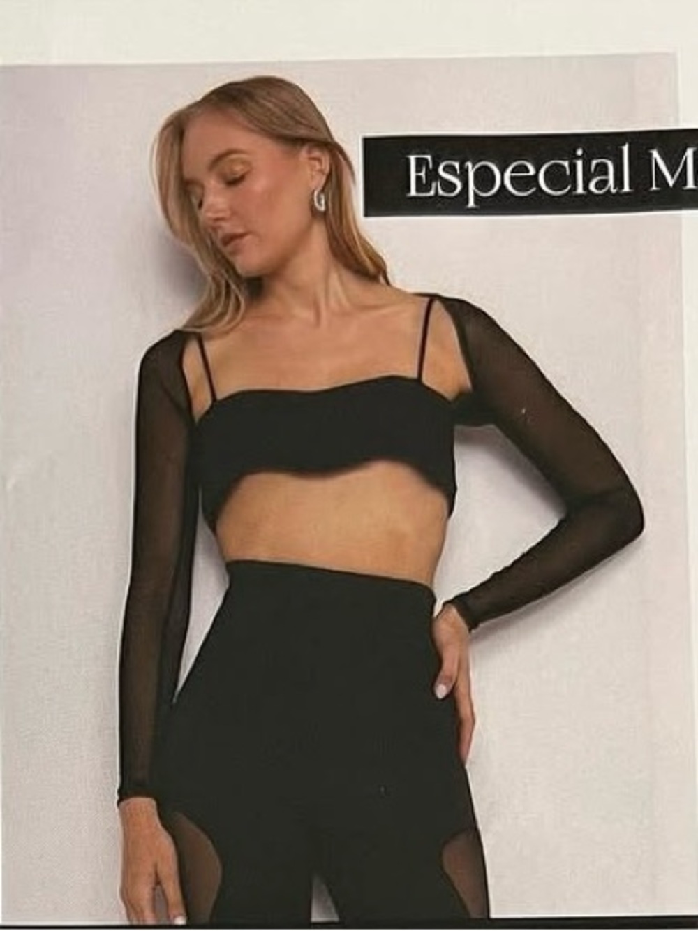 Port De Bras Wavy Bralette
